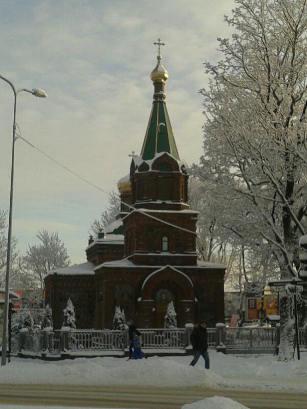Церквушка в центре Йыхви